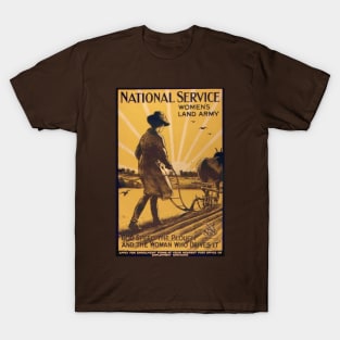 National Service - Women's Land Army T-Shirt